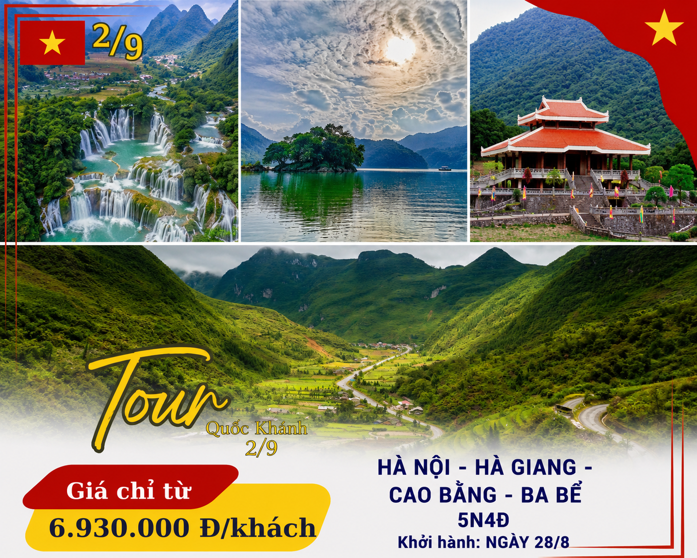 HÀ NỘI - HÀ GIANG - CAO BẰNG - BA BỂ